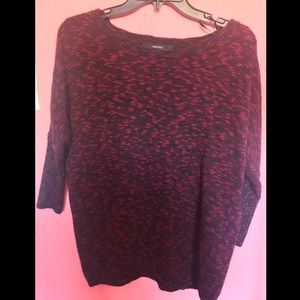Burgundy Forever 21 Sweater